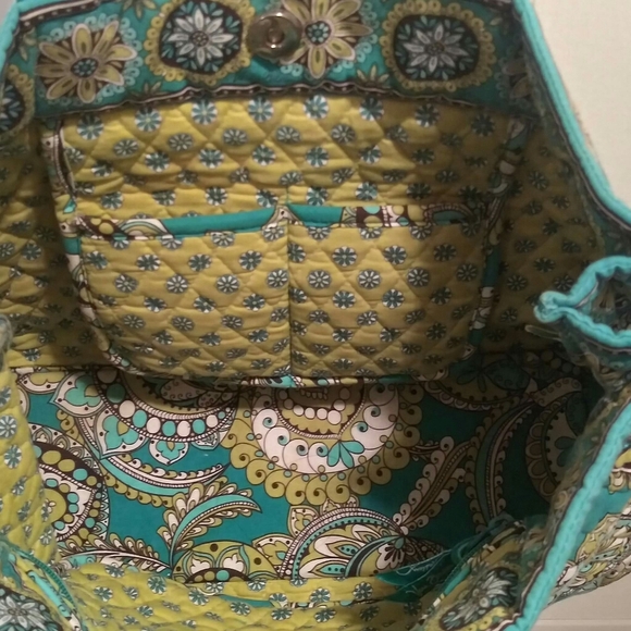 Vera Bradley Peacock Tie Tote - Picture 2 of 2